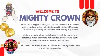 Mighty Crown - best betting in india online