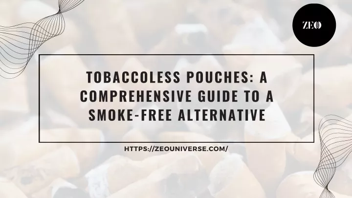 tobaccoless pouches a comprehensive guide