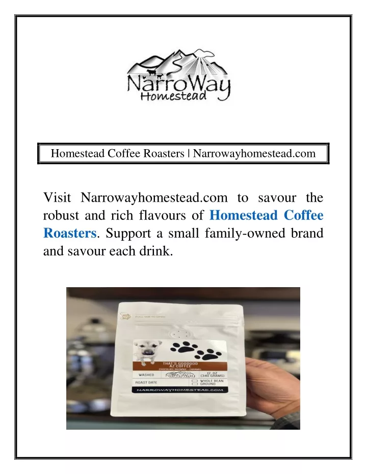 homestead coffee roasters narrowayhomestead com