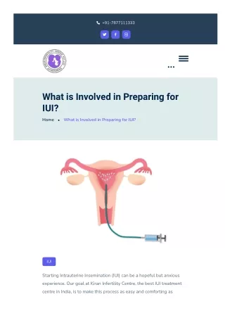 What is Involved in Preparing for IUI