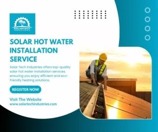 Solar Hot Water Installation Service