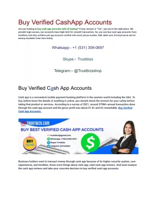 Buy Verified CashApp Accounts (1)