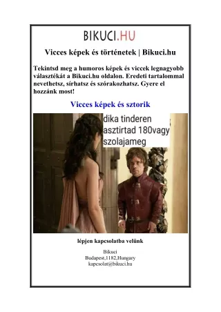 Vicces képek és történetek | Bikuci.hu