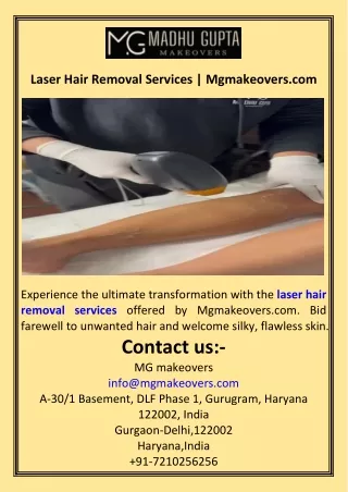 Laser Hair Removal Services  Mgmakeovers.com