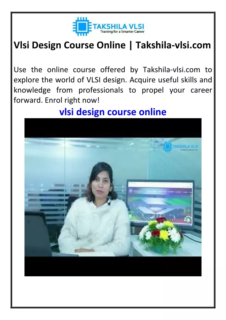 vlsi design course online takshila vlsi com