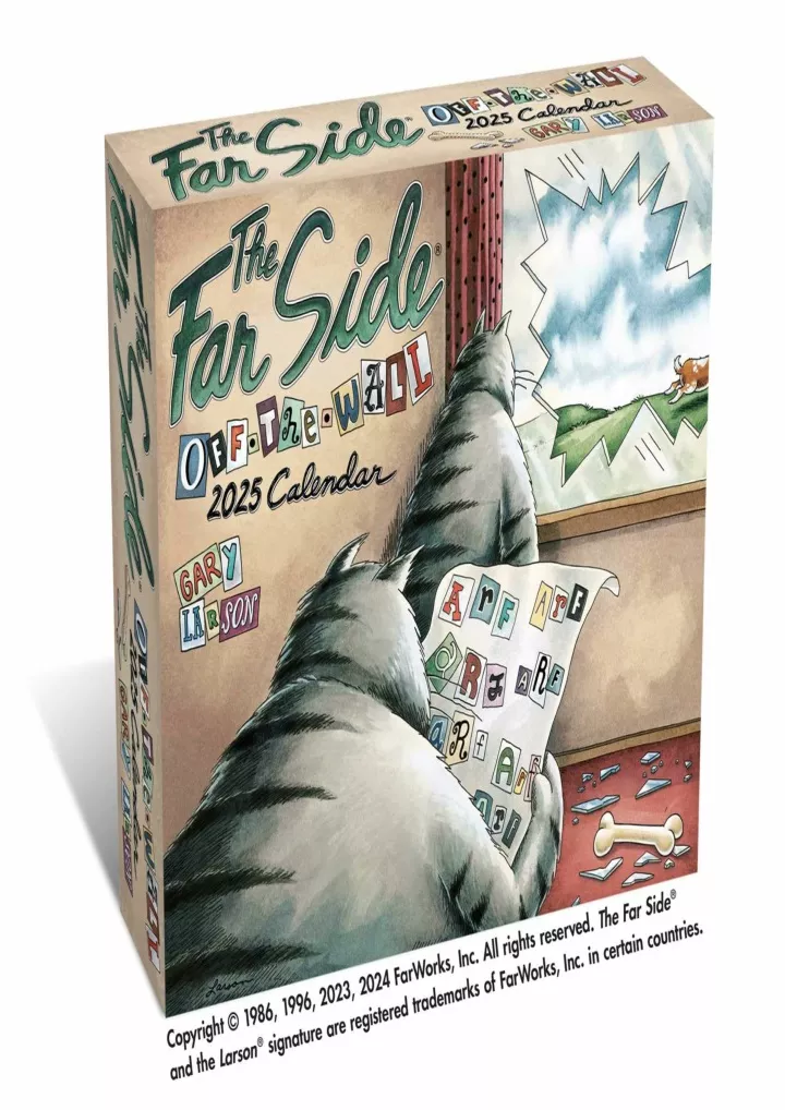 PPT read pdf The Far Side® 2025 OfftheWall DaytoDay Calendar