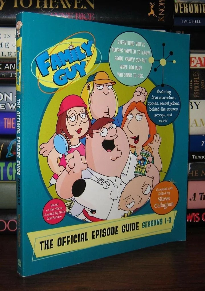 PPT - read Family Guy: The Official Episode Guide: Seasons 1-3 PowerPoint Presentation - ID:13299525