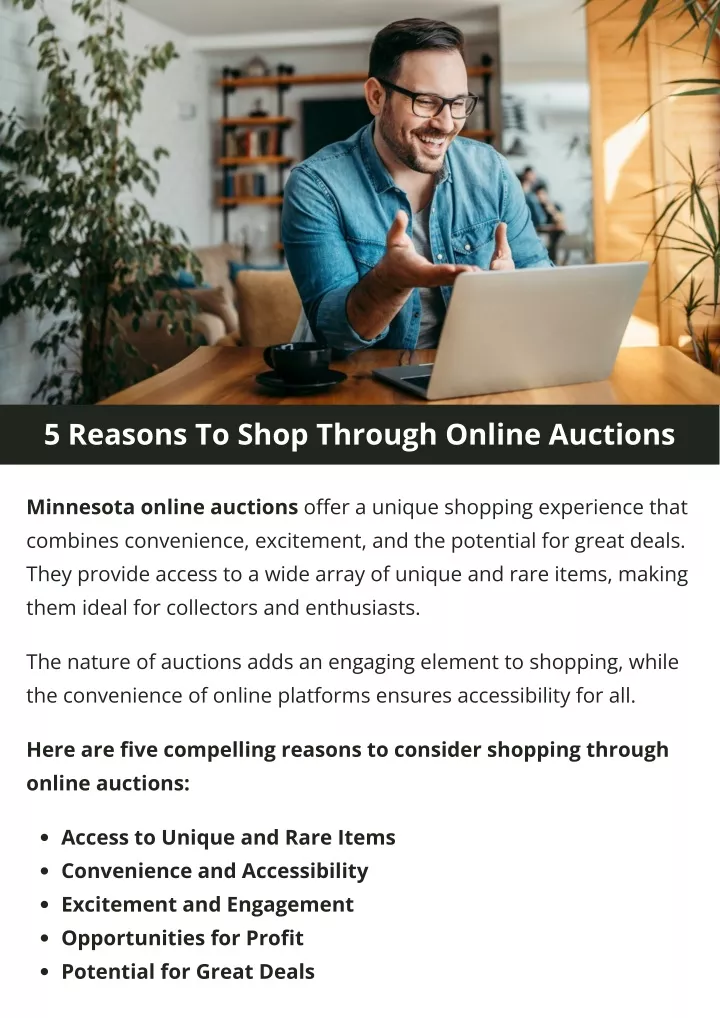 5 reasons to shop through online auctions