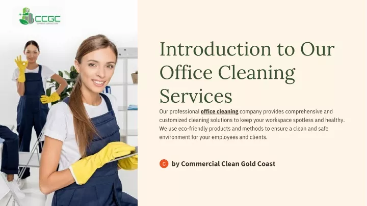 introduction to our office cleaning services