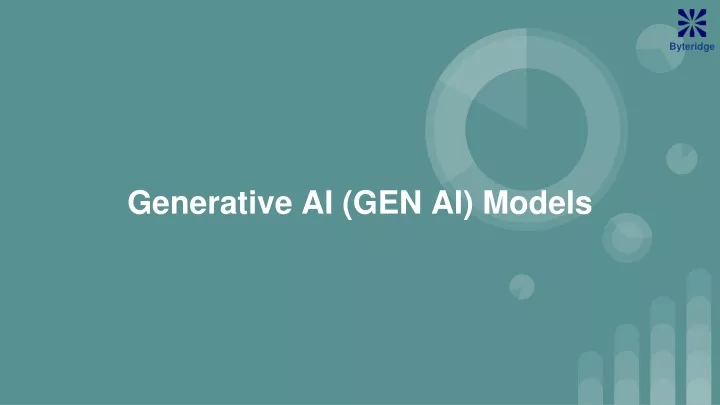 generative ai gen ai models