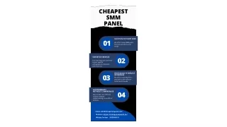 Cheapest SMM Panel