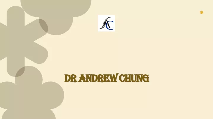 dr andrew chung dr andrew chung