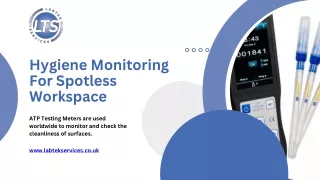 Hygiene Monitoring for Spotless Workspace - Labtek Services