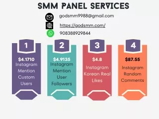 SMM panel services