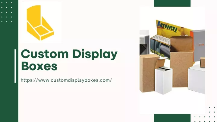 custom display boxes