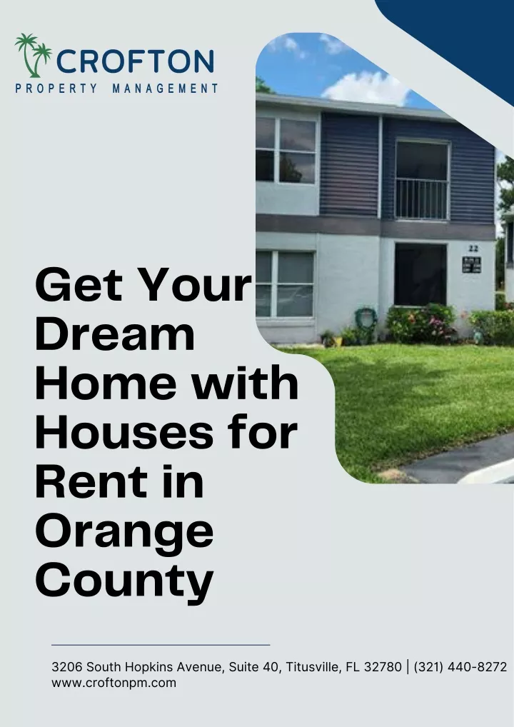 get your dream home with houses for rent