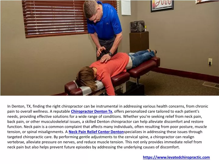 in denton tx finding the right chiropractor