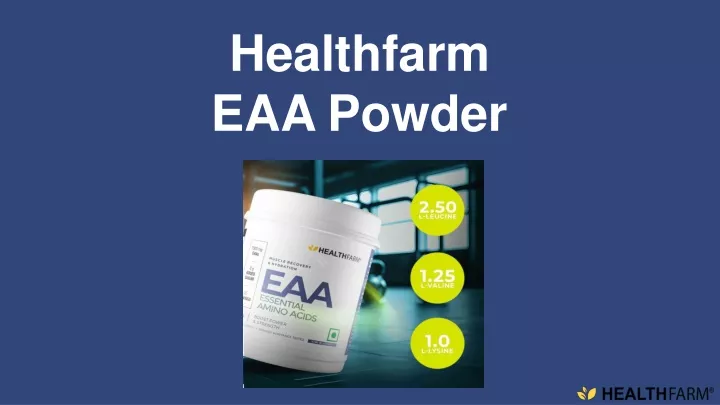 healthfarm eaa powder