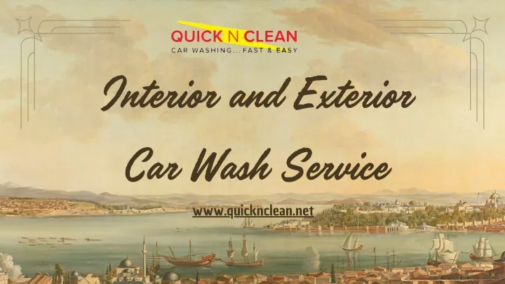 interior and exterior car wash service