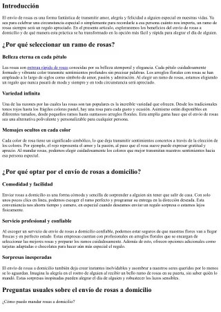Envío de rosas: la manera más simple y rápida de alegrar el día de alguien