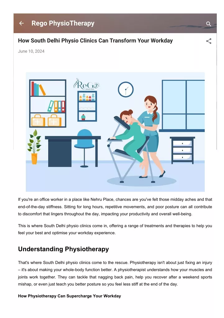 rego physiotherapy