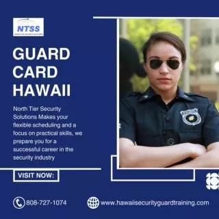 Guard Card Hawaii