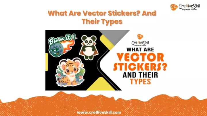 what are vector stickers and their types