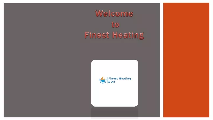 welcome to finest heating