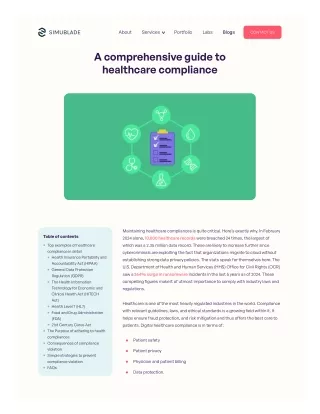 https://www.simublade.com/blogs/guide-to-healthcare-compliance/