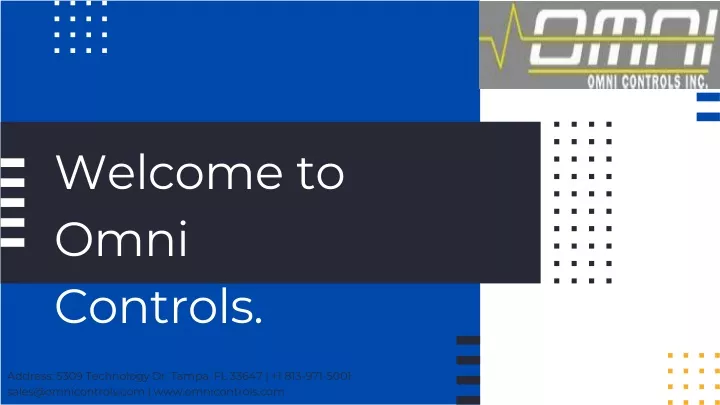 welcome to omni controls