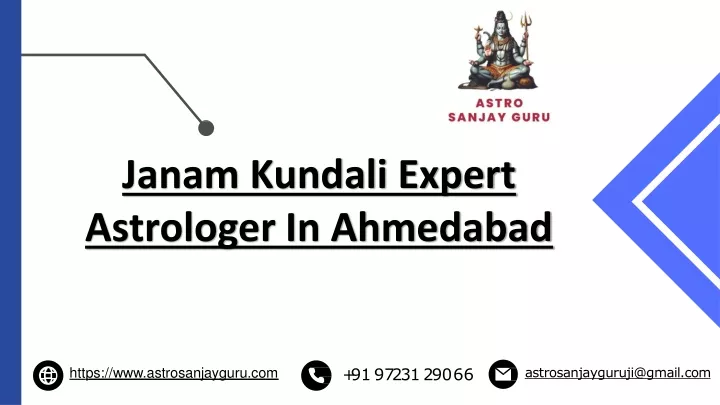 janam kundali expert astrologer in ahmedabad