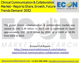 Clinical Communication & Collaboration Market