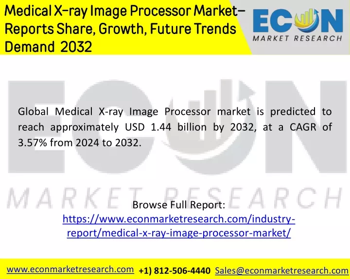 medical x ray image processor market reports