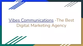 vibes communications the best digital marketing