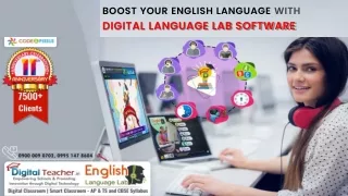 Boost Your English Language With Digital Teacher Language Lab Software