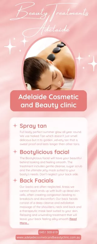 Beauty Treatments Adelaide Cosmetic and Beauty clinic