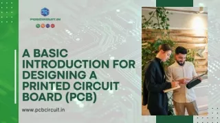a basic introduction for designing a printed
