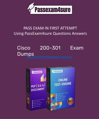 Cisco 200-301 Exam Dumps - 100% Pass Guarantee