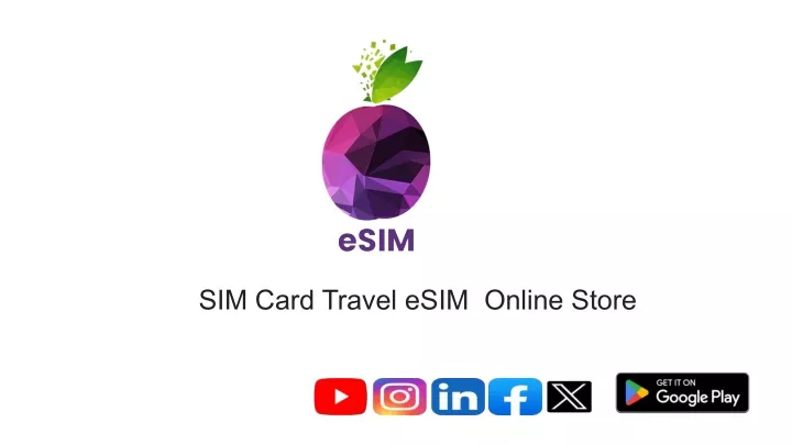 sim card travel esim online store