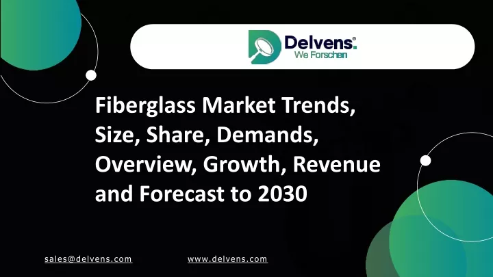 fiberglass market trends size share demands