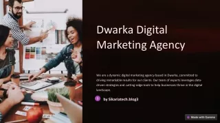 Dwarka Digital Marketing Agency