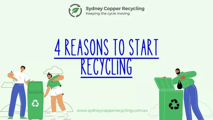 4 reasons to start recycling