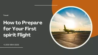 How to Prepare for Your First spirit Flight