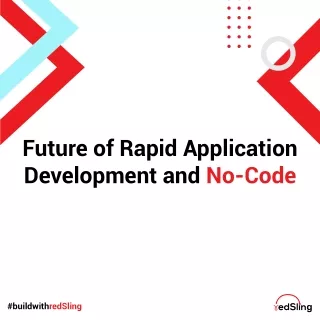 No-Code and RAD