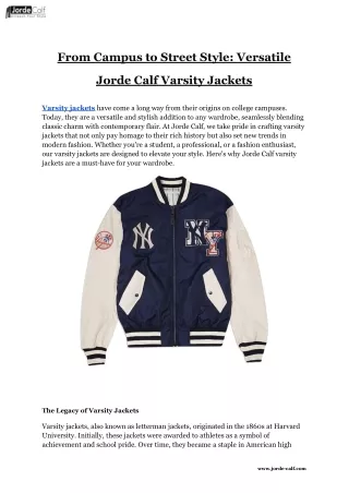 From Campus to Street Style_ Versatile Jorde Calf Varsity Jackets