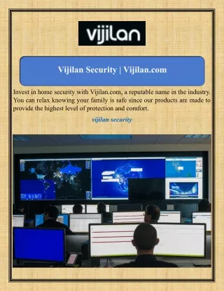Vijilan Security Vijilan.com