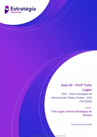 aula 02 prof tulio