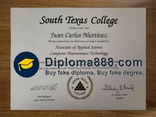 How to order fake South Texas College diploma?