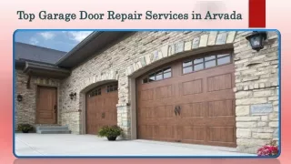 Top Garage Door Repair Services in Arvada