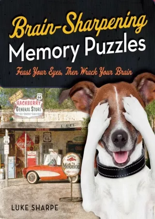 ✔pdf⚡  Brain-Sharpening Memory Puzzles: Test Your Recall with 80 Photo Games